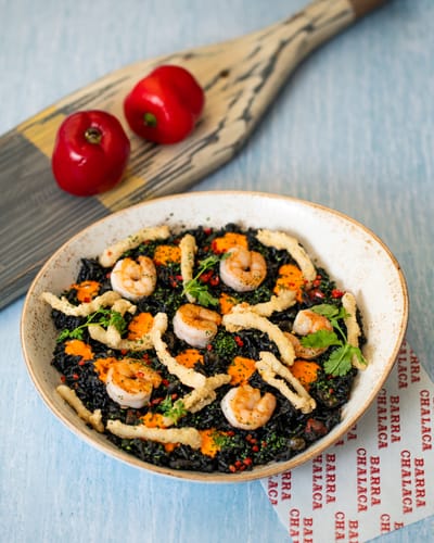 Arroz en su Tinta