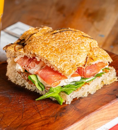 Focaccia Stracciatella