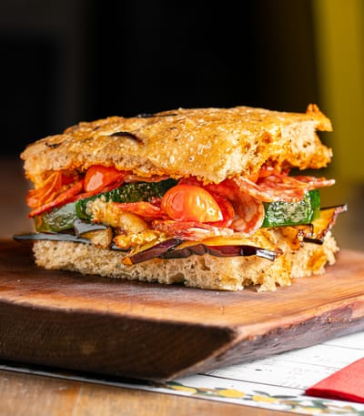 Focaccia Salami Napoli
