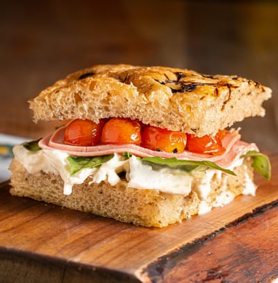 Focaccia Prosciutto Cotto