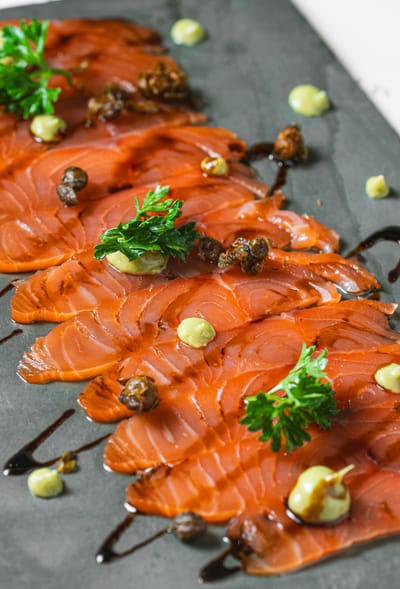 Carpaccio Di Salmone