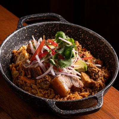 Arroz con Chancho a la Antigua