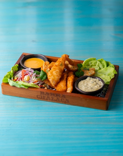 1/2 Chicharrón Pescado