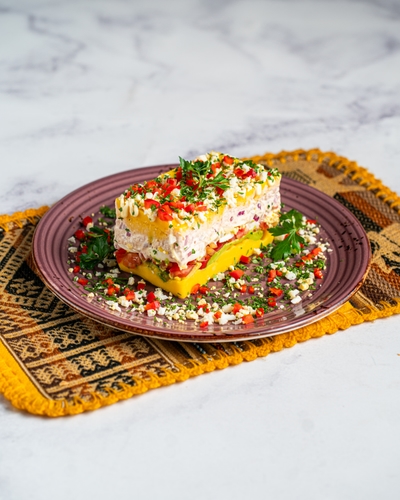 Causa Limeña Lomito de Atún Casero