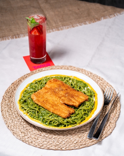 Tallarín Casero de Pescado