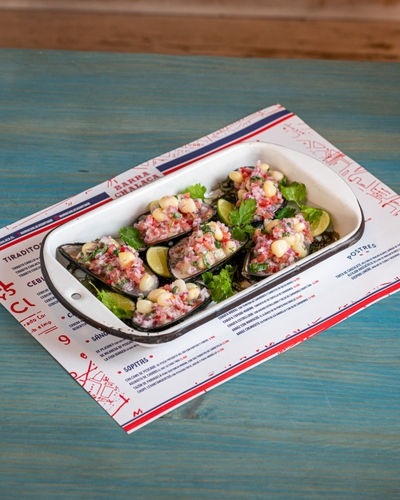 Choritos a la Chalaca