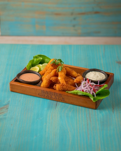 Camarones a la Milanesa