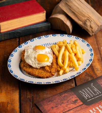Milanesa a Caballo