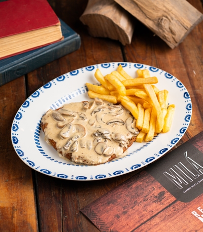 Milanesa Champiñón