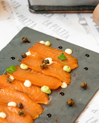 Carpaccio de Salmón