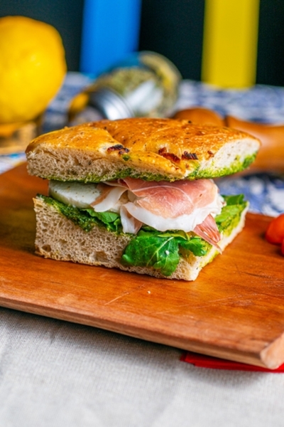 Focaccia Prosciutto di Parma