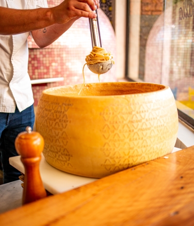 Pasta a la Rueda Camarón