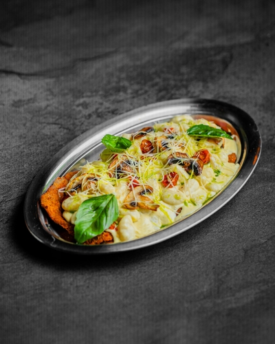 Milanesa XL Gnocci-Queso